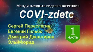 COVI-zdetc. Международная видеоконференция. 1 часть. Джангиров, Переслегин, Гильбо, Эль-Мюрид.