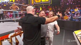 WWE NXT THE DYAD VS EDRIS ENOFE & MALIK BLADE VS JOSH BRIGGS & BROOKS JENSEN 10/11/22