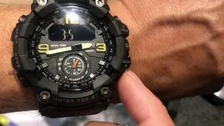 Como configurar el reloj SKMEI 1637