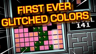 NES Tetris - FIRST EVER GLITCHED COLORS and 6 Million Points (Former World Record)