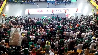 "Quero ir à bola" Curva Sporting -UEFA Futsal Cup