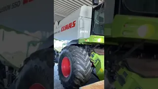 Осмотр комбайна в Дании Claas Lexion 550 2008 года