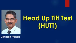 Head Up Tilt Test HUTT