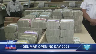 Take a look inside the Money Room at the Del Mar Racetrack