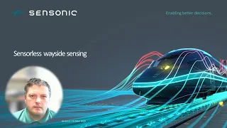 Sensorless wayside sensing seminar for the Permanent Way Institution (PWI) - Presented Oct 2023