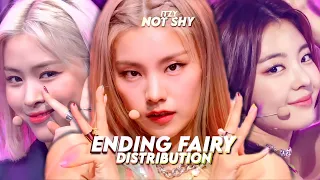 ITZY - Not Shy [Ending Fairy Distribution; Color Coded]