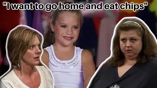 I edited dance moms and literally nobody wants to be there