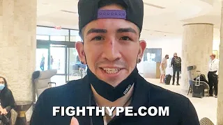 LEO SANTA CRUZ DAY AFTER KO LOSS TO GERVONTA DAVIS; "GREAT" MESSAGE TO FANS: "WE'RE GOOD"