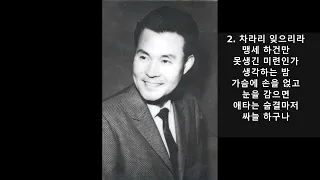 남인수(Nam In-Soo) - 애수의 소야곡(serenade of sorrow *original) *Korean trot music