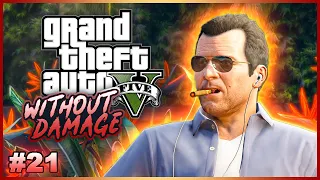 Completing GTA V Without Taking Damage? - No Hit Run Attempts (One Hit KO) #21