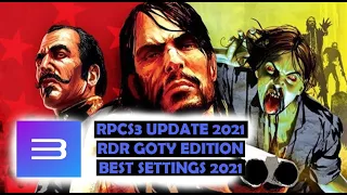 RPCS3 Red Dead Redemption GOTY Edition Test Performance On i7 10870H + RTX 3060 + Best Settings 2021