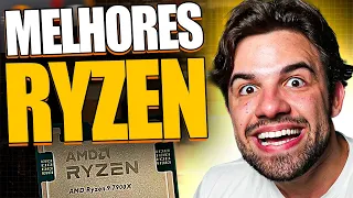 TOP 5 PROCESSADORES RYZEN QUE VALEM A PENA COMPRAR EM 2024!