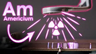 Americium - A Metal, That Can VISUALIZE RADIATION!