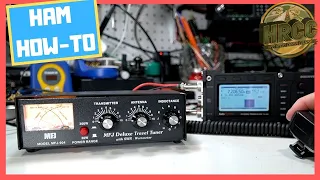 How To Use A Ham Radio Manual Antenna Tuner 📻