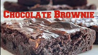 HOW TO MAKE FUDGY BROWNIE  RECIPE  | The Best Fudgy Brownies Recipe