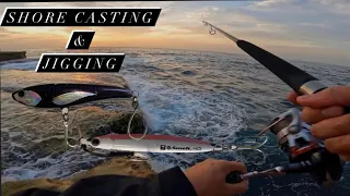 Shore Casting | Shore Jigging | Sydney Rock Fishing