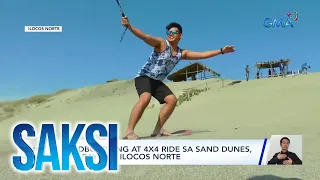 Sandboarding at 4X4 ride sa sand dunes, dinarayo sa Ilocos Norte | Saksi