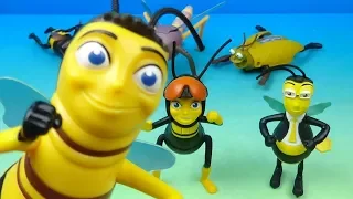 2007 Bee Movie set of 6 McDonalds Happy Meal Full Collection Video Review