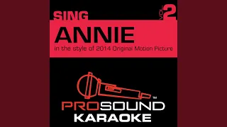 It's the Hard-Knock Life (In the Style of Annie Cast 2014) (Karaoke with Background Vocal)