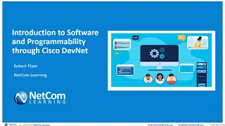 Introduction to Software and Programmability with Cisco DevNet