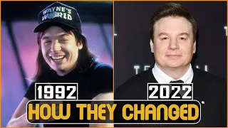 Wayne's World 1992 Cast Then and Now 2022 How They Changed