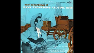 Hank Thompson "New Recordings of Hank Thompson's All-Time Hits" complete vinyl Lp