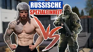 Polizist vs FITNESSTEST russische Spezialeinheit (Speznas)