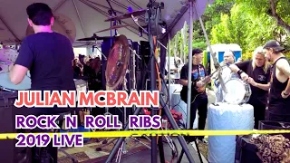 Nicko and Julian McBrain - Rock n Roll Ribs 2019 Block Party