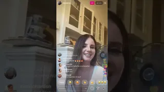 Lana del Rey Instagram livestream full video