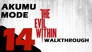 The Evil Within - Akumu Mode 悪夢 Walkthrough Part 14 - Long Haired Boss Chase