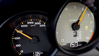 2023 Porsche GT4 RS 500 HP Acceleration 0-200 km/h