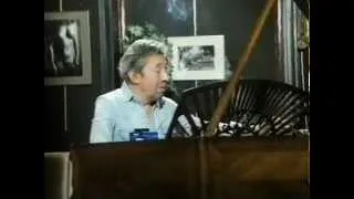 Serge Gainsbourg au Piano