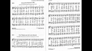 613. Give Thanks unto the Lord, Jehovah (Rendez A Dieu Tune), Trinity Hymnal