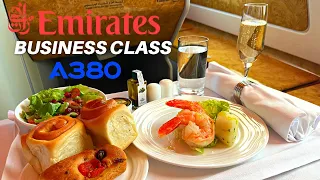 EMIRATES AIRBUS A380 (BUSINESS) | Dubai - Paris