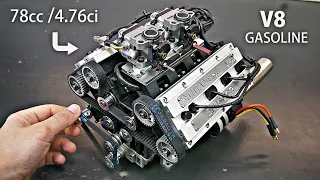 Large Scale Model V8 Engine - PREVIEW