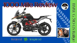 BMW G 310 GS - 1000 Mile review