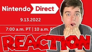 Nintendo Direct (9/13/2022) LIVE REACTION! - ZakPak