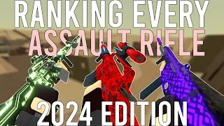 ranking EVERY ASSAULT RIFLE 2024 EDITION in phantom forces!