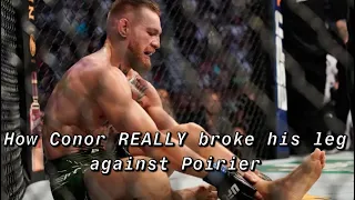 HOW CONOR MCGREGOR SNAPPED HIS LEG AGAINST POIRIER | McGregor vs. Poirier 3 Review and Analysis