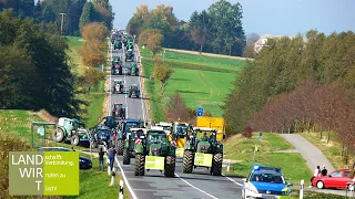 Land schafft Verbindung Görlitz | Traktordemo ▶ Agriculture Germanyy