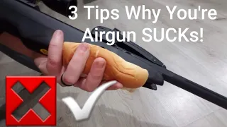 Break Barrel Airgun NOT Shooting Good?! Here's why...3 Tips you have to try!!!