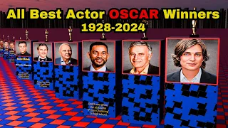 All Best Actor OSCAR Winners  (1928-2024)