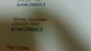 #69 TX Ticket Scam - City Council Dist 5. Shirley Gonzales 9-27-13
