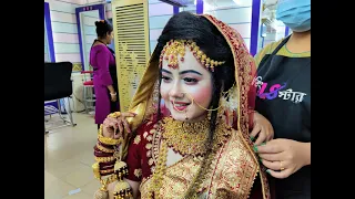 Bridal Makeup step by step Done by Live star beauty Parlor Bogura Part 2