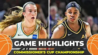 Las Vegas Aces vs New York Liberty - WNBA Commissioner's Cup Championship | GAME HIGHLIGHTS