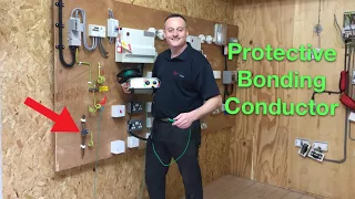 Measuring the Continuity (Resistance in Ohms) of the Protective Bonding Conductor to Water and Gas