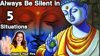 Always Be Silent in 5 Situation - Zen & Buddha Story | Always Be Silent in Five Situation Buddha