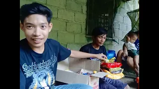 Binigyan po namin nang Grocery ang pamilyang nasunugan 💚