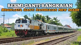 KERETA BRAWIJAYA AKAN GANTI RANGKAIAN ?? HUNTING MOMEN KIRIM RANGKAIAN KIRIM KE MALANG