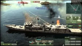Wargame: Red Dragon naval combat